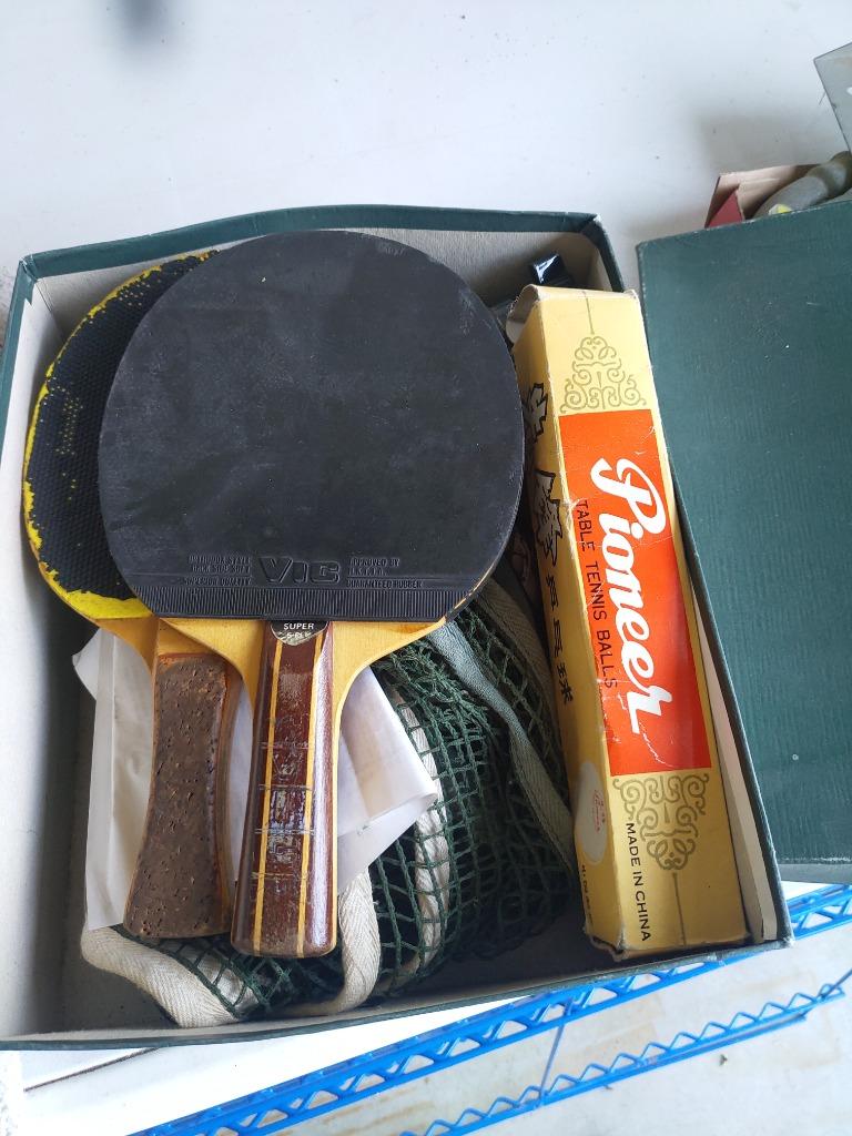 Tafeltennis netjes, Sport en Fitness, Tafeltennis, Ophalen, Gebruikt, Tafel Indoor