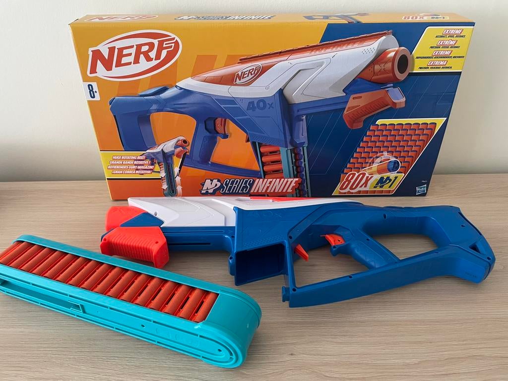 NERF N Series Infinite - Speelgoedblaster, Enfants & Bébés, Jouets | Extérieur | Jeu d'action, Neuf, Enlèvement