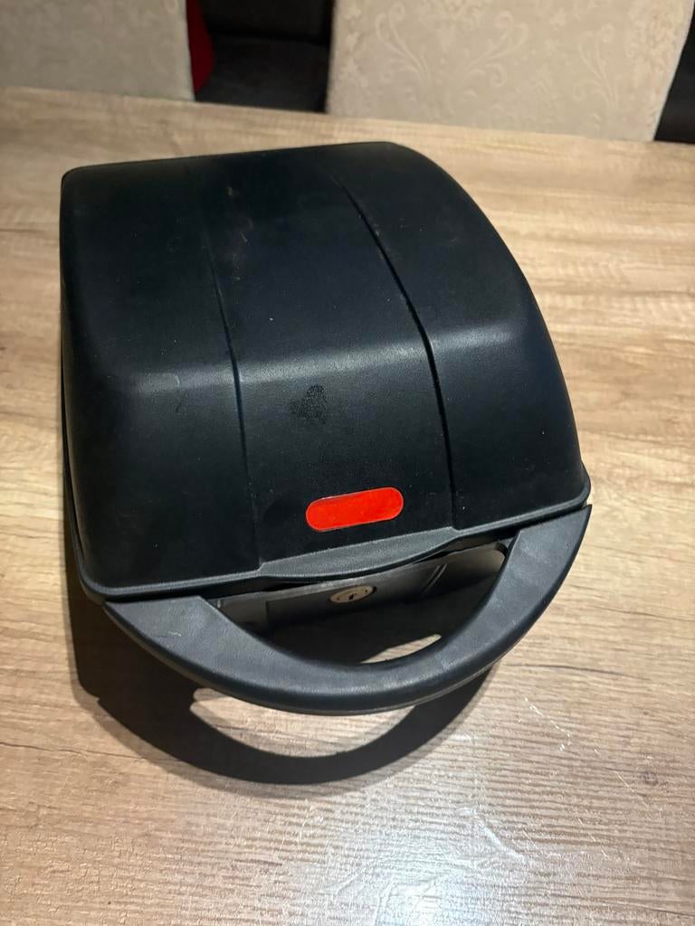 Fietskoffer, Ophalen