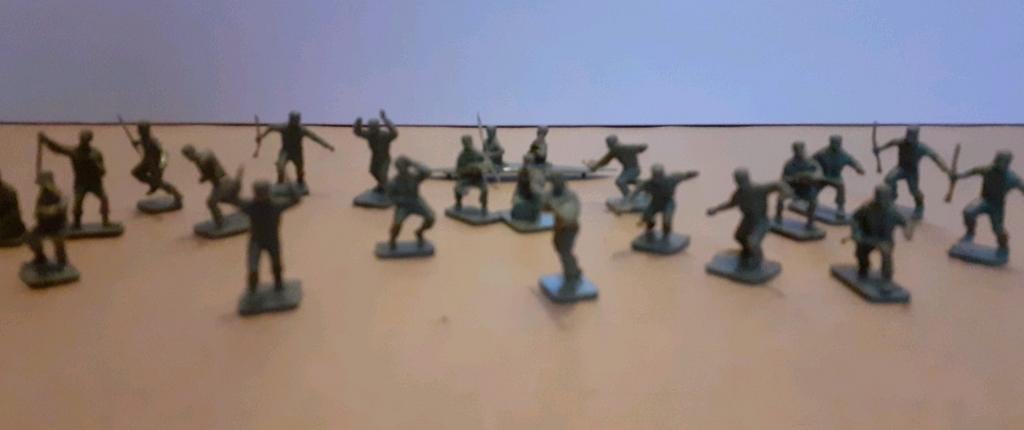 Vintage soldaatjes, British commandos WW2., Ophalen of Verzenden, Zo goed als nieuw