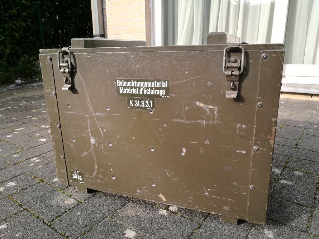 Militaire transportkoffer Zwitserse Leger, Verzamelen, Ophalen of Verzenden