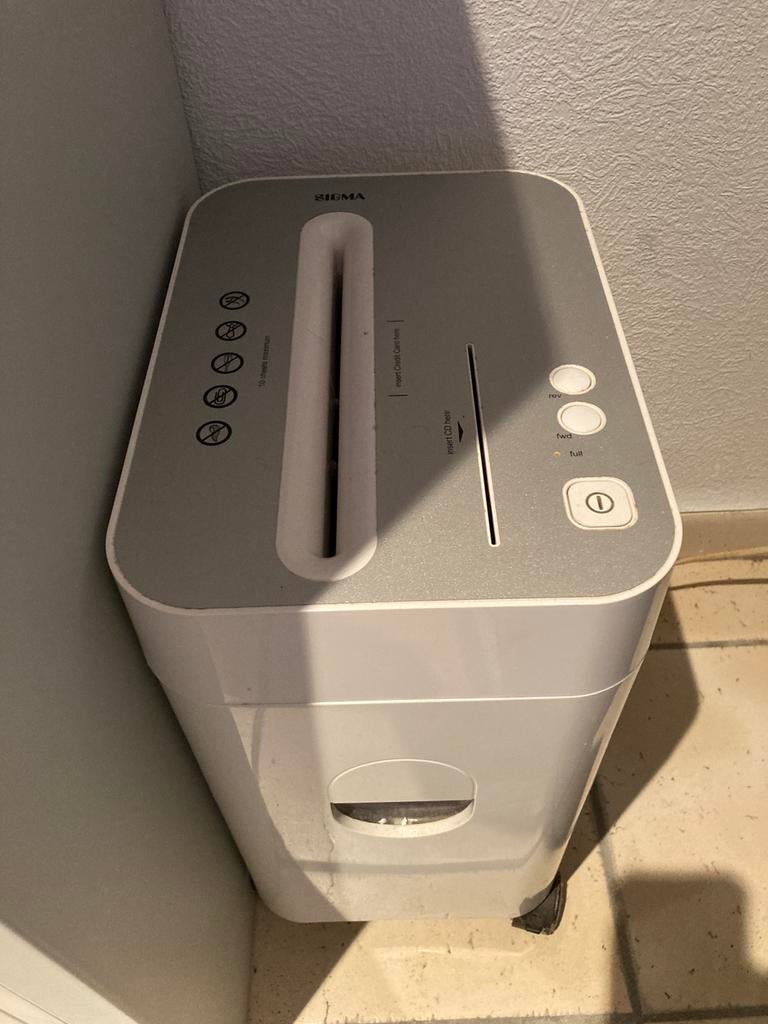 Papierversnipperaar, Enlèvement ou Envoi, Comme neuf