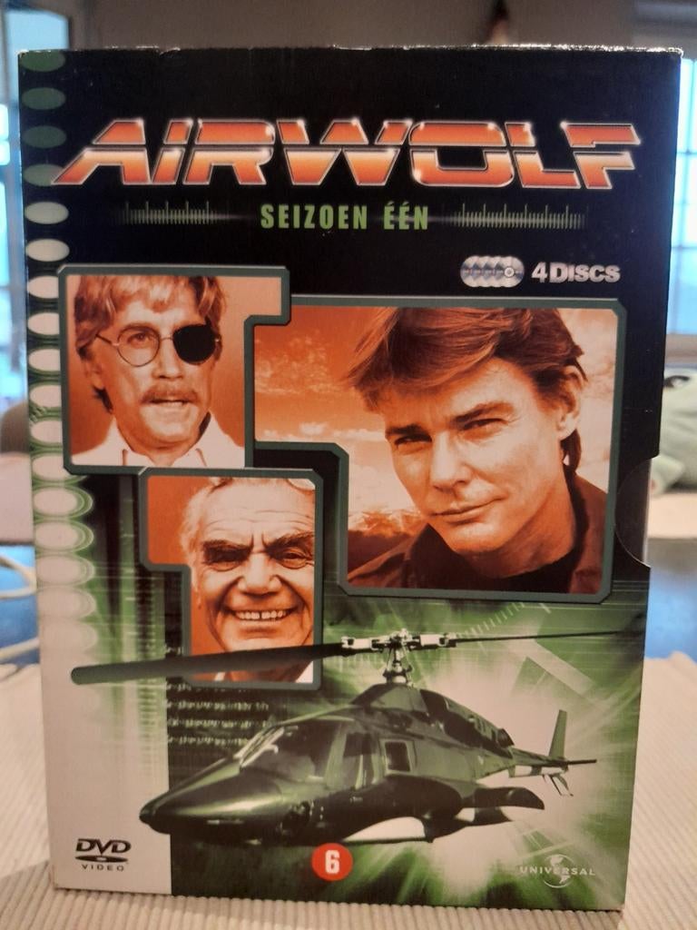 Airwolf seizoen 1, Boxset, Ophalen of Verzenden, Zo goed als nieuw, Vanaf 6 jaar