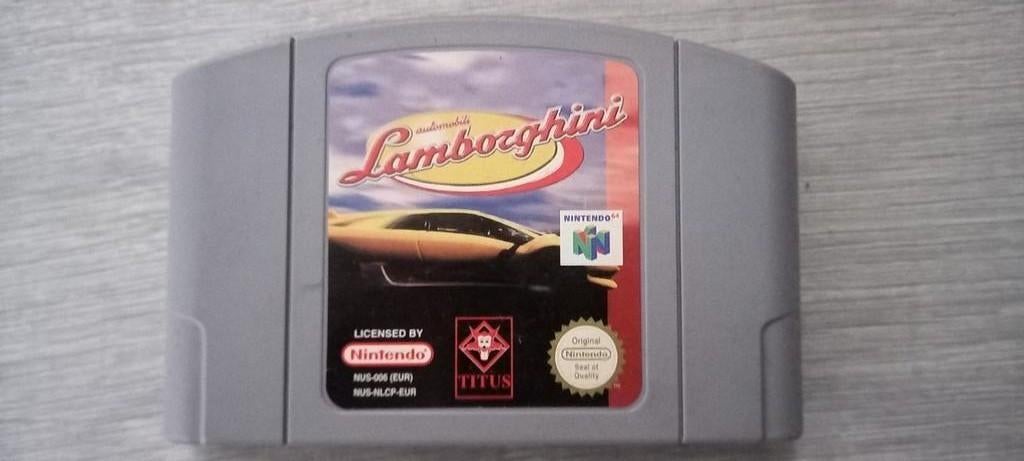 Nintendo 64 lamborghini, Consoles de jeu & Jeux vidéo, Enlèvement ou Envoi