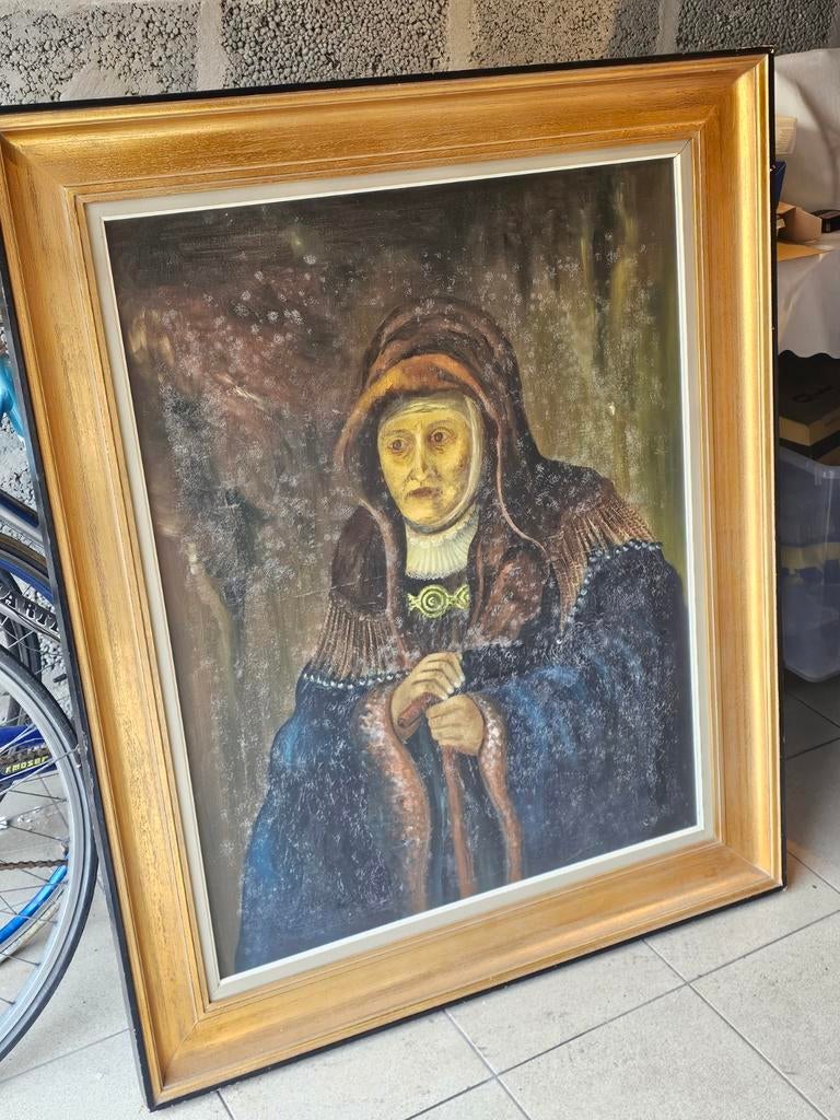 Schilderij op doek, Ophalen