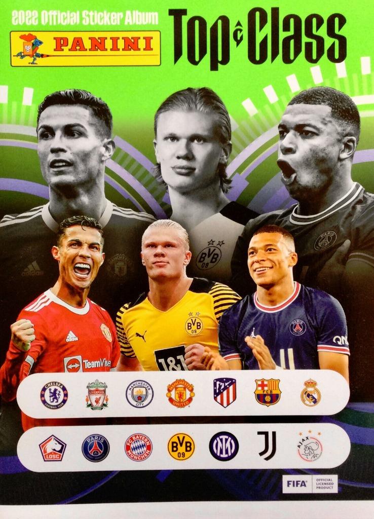 Panini volledig leeg voetbal sticker album TOP CLASS 2022, Ophalen of Verzenden, Nieuw, Sticker