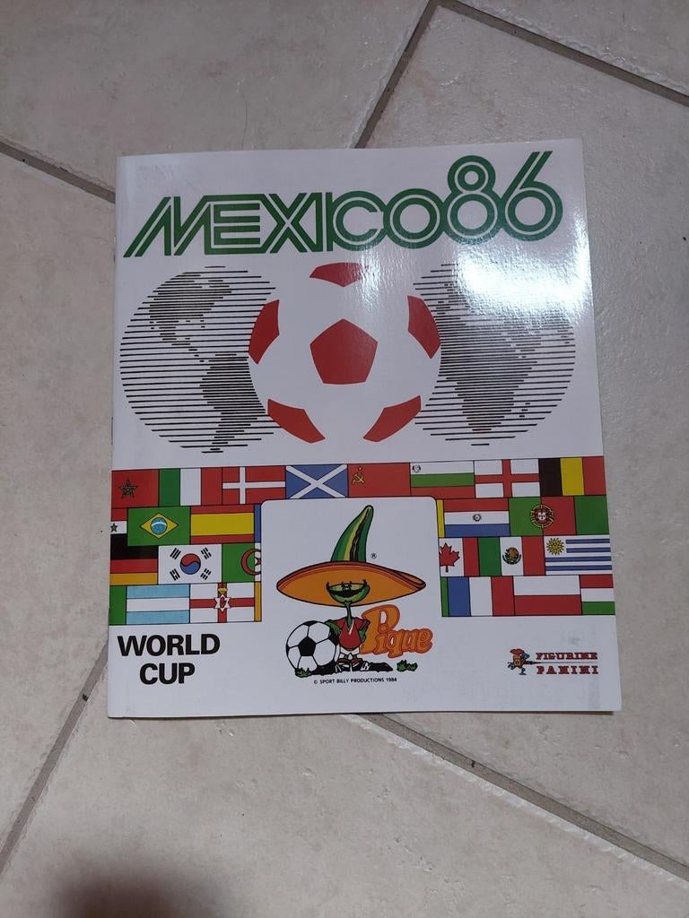 album panini mexico 86, Verzamelen, Ophalen of Verzenden, Nieuw, Sport