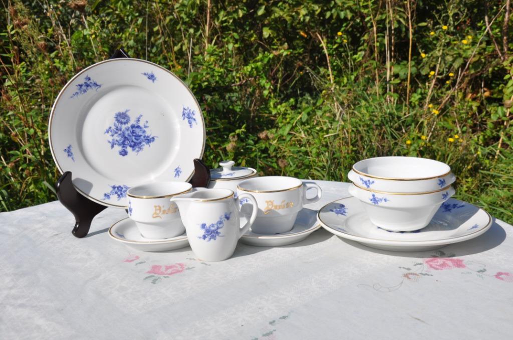 service a dejeuner en vieux baudour, Antiquités & Art, Enlèvement ou Envoi