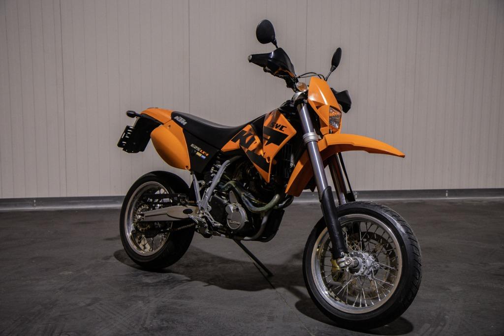 KTM 625 SMC / SUPERMOTO / ELEKTRISCHE STARTER / WP SUSPENSIO, Bedrijf, 625 cc, 1 cilinder, 12 t/m 35 kW