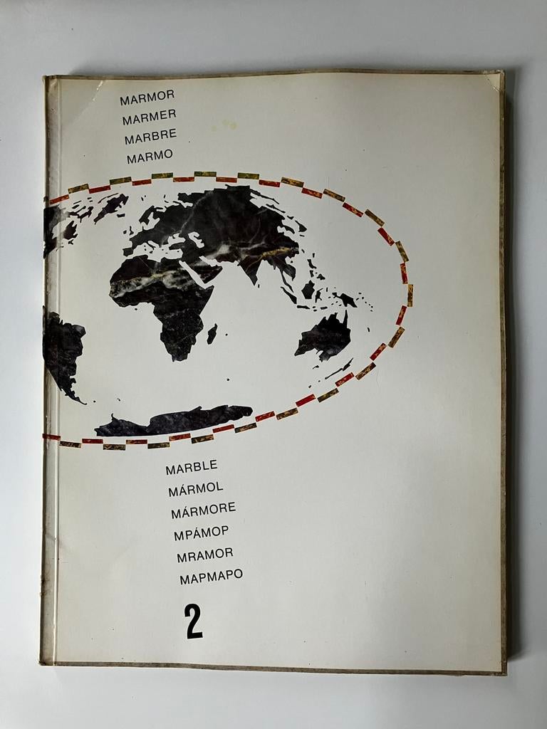 Marmor Marble Marmer 2 - 1964 - marmercatalogus, Livres, Enlèvement
