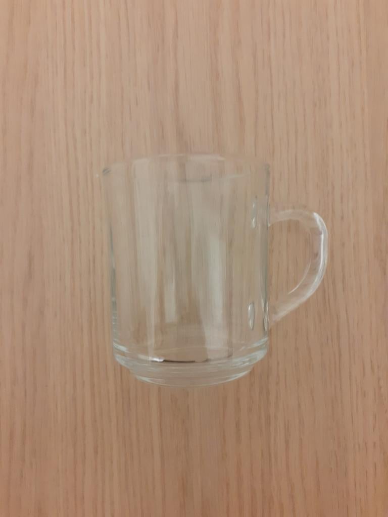 6 ARC glazen theekopjes, Ophalen of Verzenden, Zo goed als nieuw