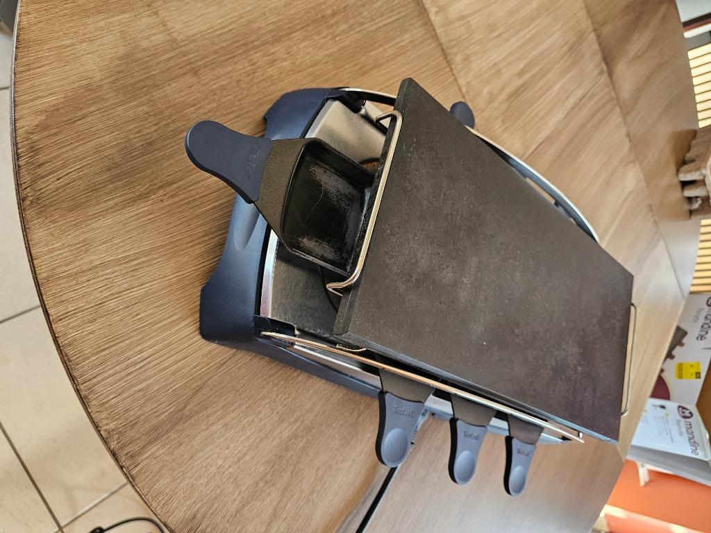 Appareil à raclette et pierrade Tefal, Enlèvement, Utilisé, 8 personnes et plus