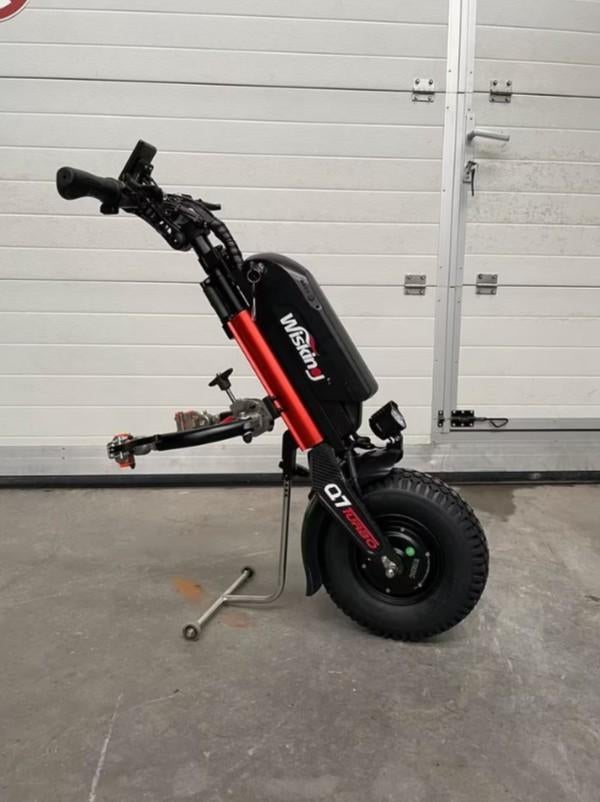 Aankoppelfiets - Elektrische aandrijving actieve rolstoel, Ophalen of Verzenden, Nieuw, Elektrische rolstoel