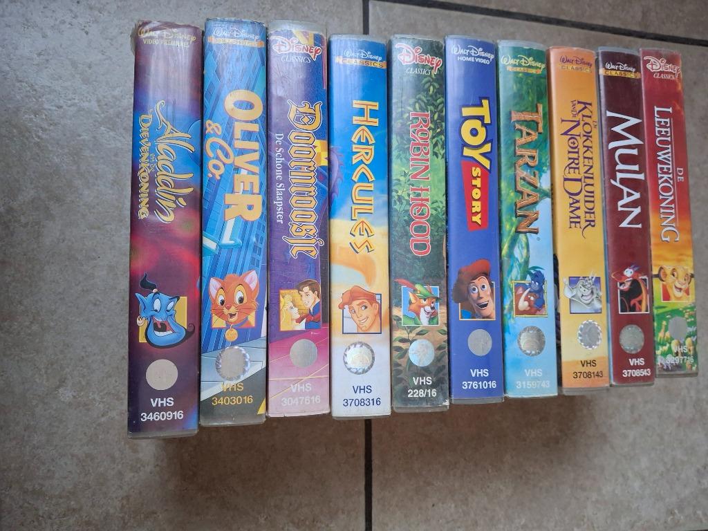 Walt disney video films, Ophalen