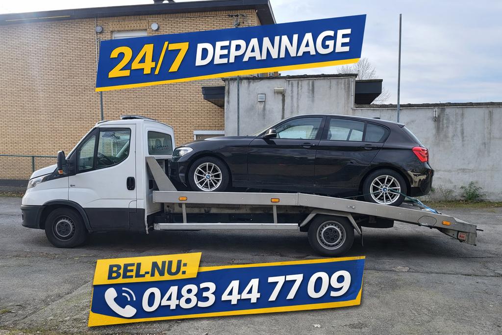 Takeldienst Depannage auto, 24-uursservice, Autoruitschadeherstel