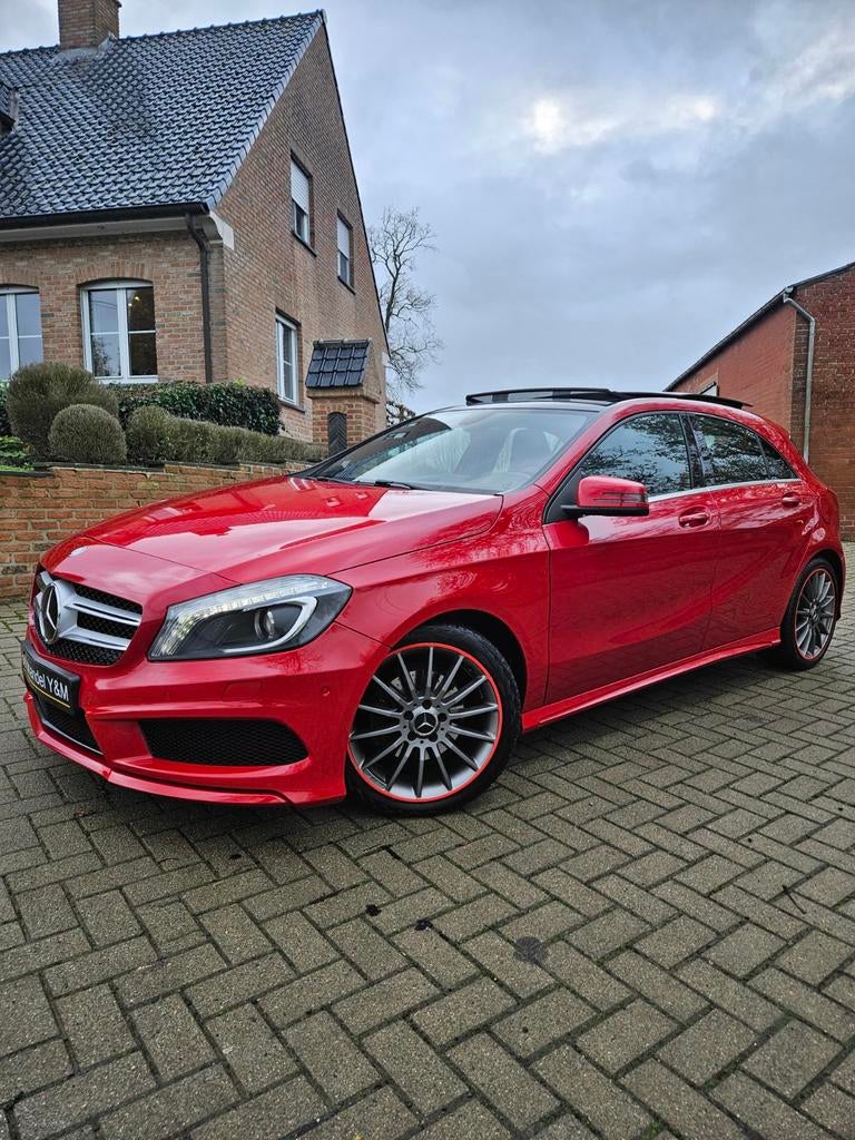 Mercedes A180 CDI AMG LINE Gekeurd Voor Verkoop, Auto's, Mercedes-Benz, Automaat, Euro 5, Zwart, Bedrijf