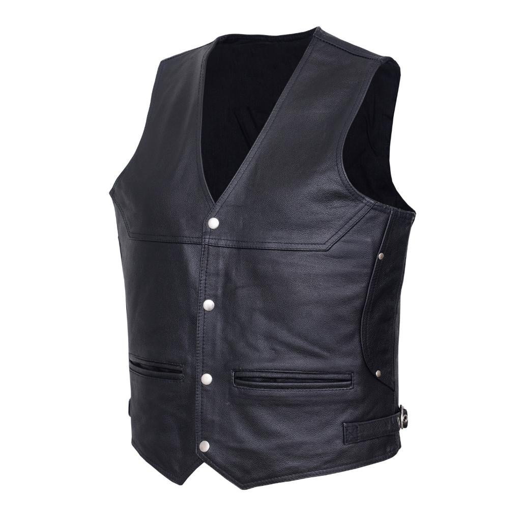 Gilet de moto en cuir neuf, Motos, Enlèvement ou Envoi, Neuf, avec ticket, Femmes, Manteau | cuir