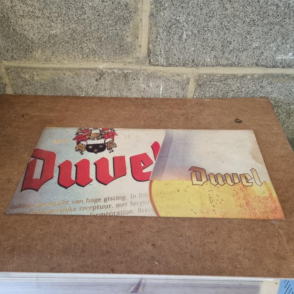 Tapis de bar Duvel (modèle 1), Enlèvement ou Envoi, Utilisé, Autres types, Duvel