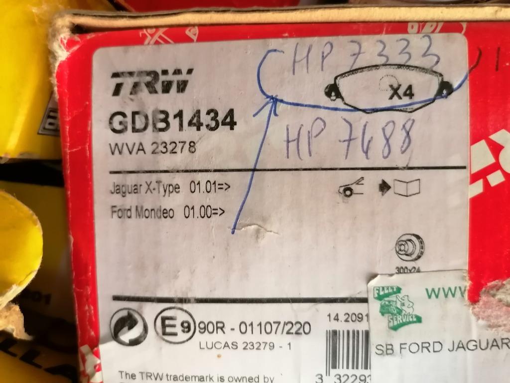 Plaquettes de frein avant pour Ford Mondeo Jaguar X-Type, Enlèvement ou Envoi, Neuf, Jaguar