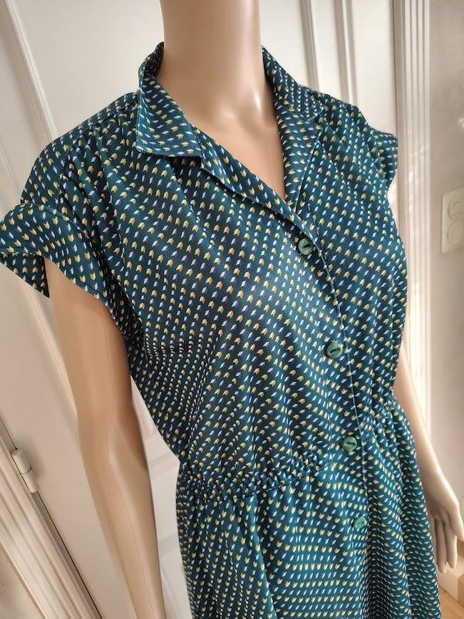 mooie vintage handgemaakte jurk  als nieuw <3, Verzenden, Zo goed als nieuw, Vintage, Maat 36 (S)