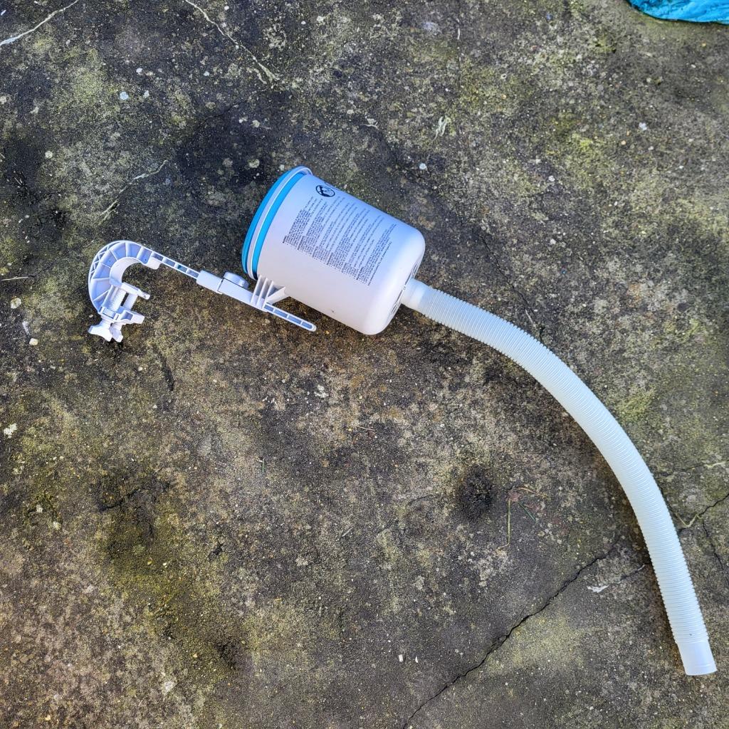 Cadre métallique Intex et écumoire de surface Easy Set (2800, Jardin & Terrasse, Enlèvement, Comme neuf, Skimmer ou Écumeur de surface