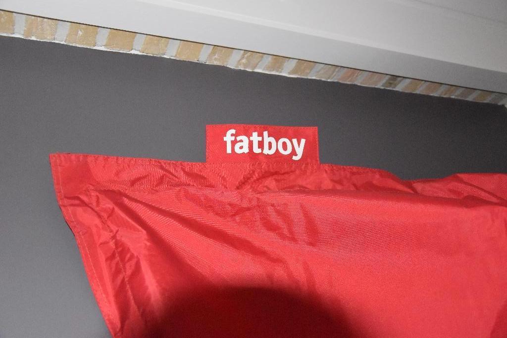 Prachtige Fatboy, Maison & Meubles, Accessoires pour la Maison | Coussins, Enlèvement, Comme neuf, Rouge, Rectangulaire