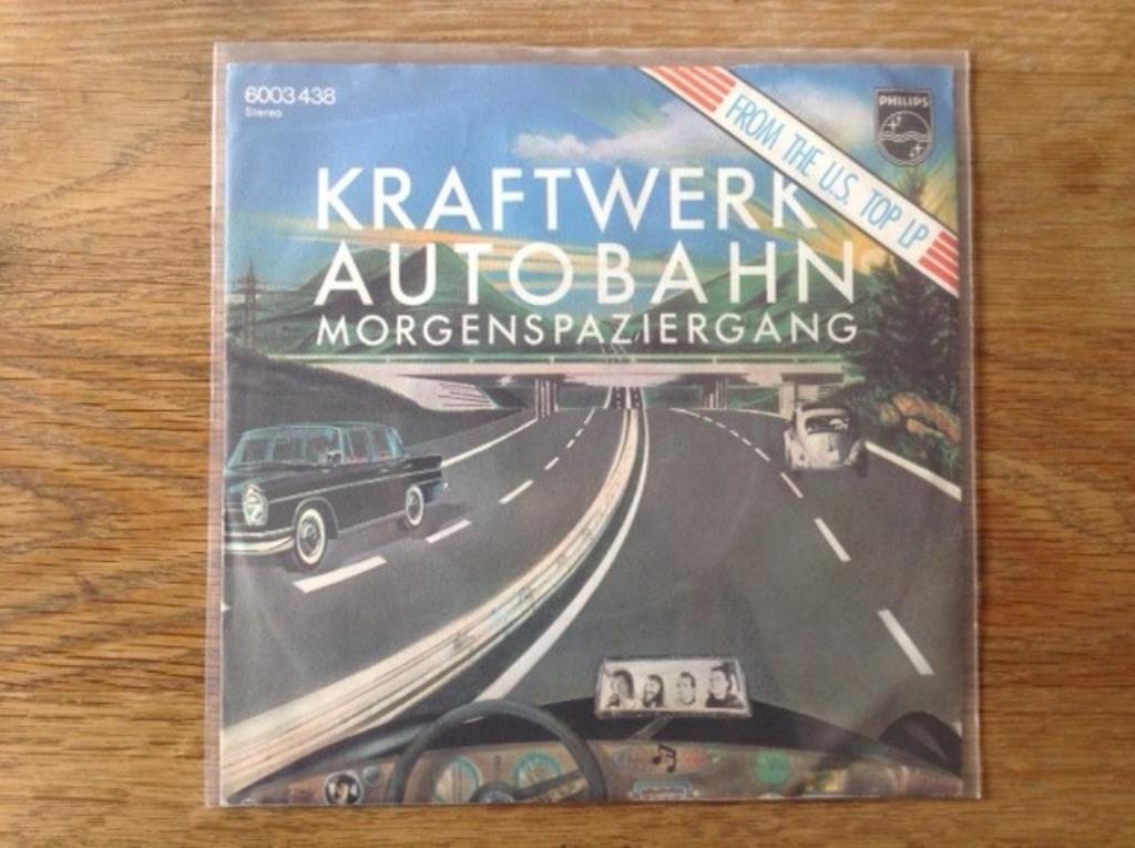 single kraftwerk, Cd's en Dvd's, Vinyl Singles, Single, Rock en Metal, 7 inch, Ophalen of Verzenden