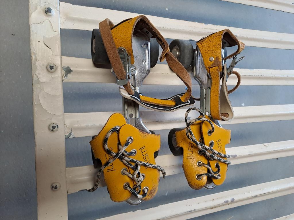 Vintage rolschaatsen, Ophalen of Verzenden, Gebruikt