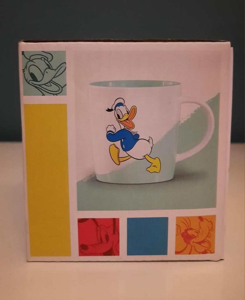 Nieuwe Disney mok "donald duck", Verzamelen, Ophalen of Verzenden, Donald Duck, Nieuw, Servies
