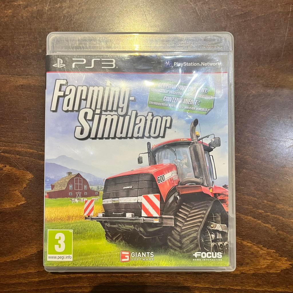 Jeu PS3 farming simulator, Ophalen, Gebruikt