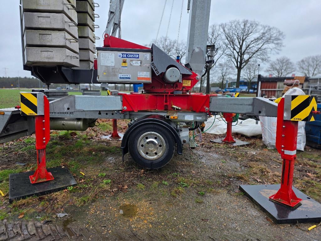 Snelmontagekraan, Zakelijke goederen, Ophalen, Hijswerktuig