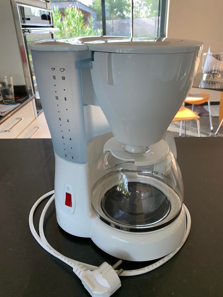 Melitta koffiezetapparaat 10 kopjes, Ophalen, Koffiemachine, Gemalen koffie, Zo goed als nieuw