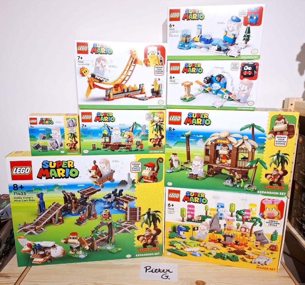 Ensembles Lego Super Mario - (neufs et scellés), Enlèvement ou Envoi, Neuf, Ensemble complet, Lego