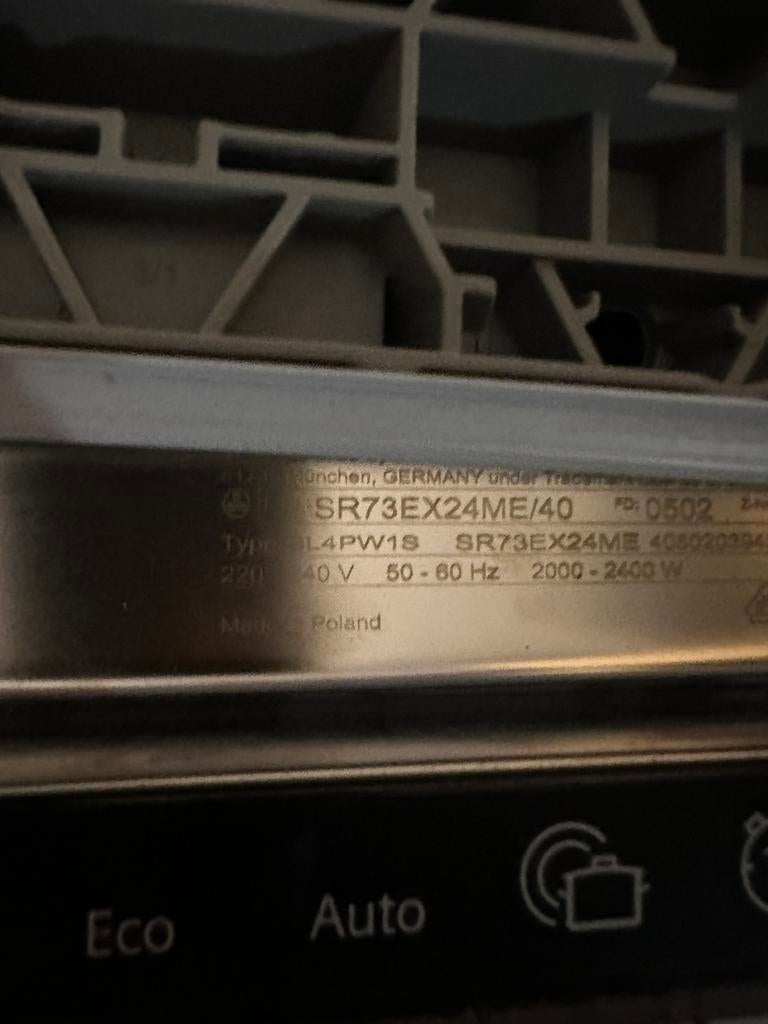 Lave vaisselle Siemens, Electroménager, Enlèvement, Neuf, Encastré