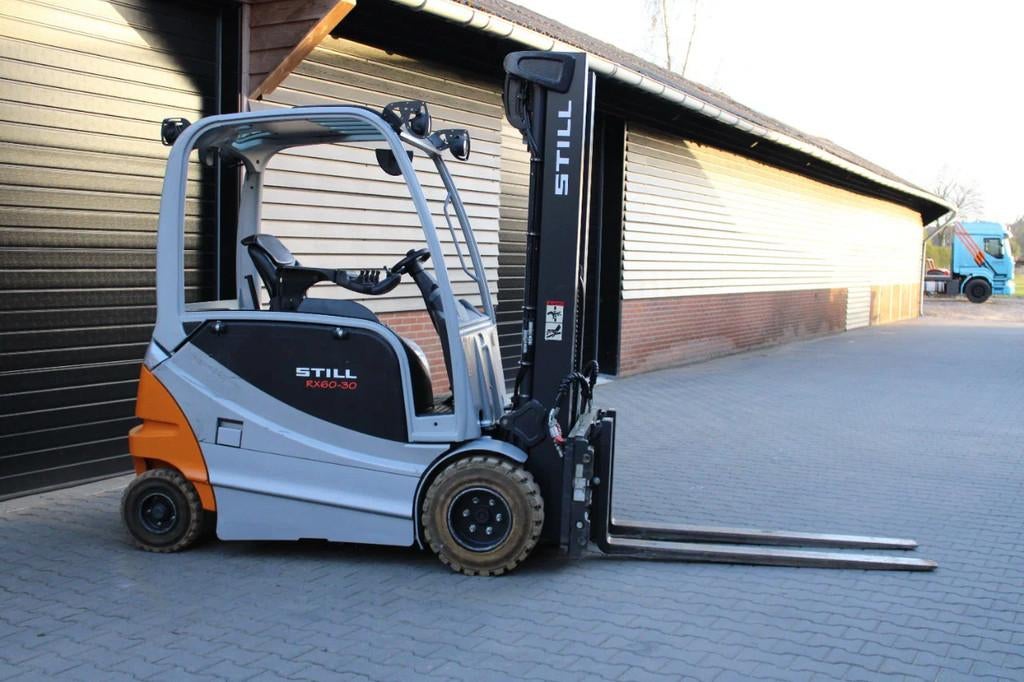 Still RX60 30 heftruck elektrische triplex lepelversteling s, Zakelijke goederen, Machines en Bouw | Heftrucks en Intern transport