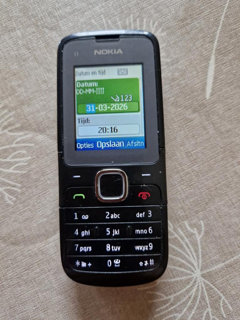 Gsm Nokia C1, Enlèvement