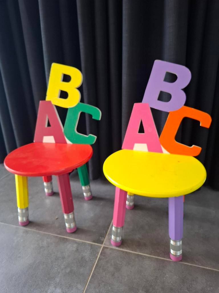 Kinderstoelen, 2 stuks, Kinderen en Baby's, Ophalen, Gebruikt, Stoel(en)