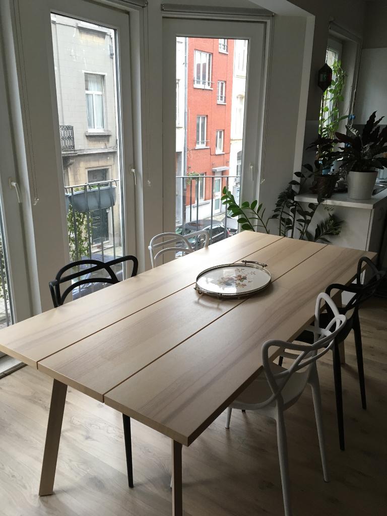 Table 6 places Ikea YPPERLIG, Maison & Meubles, Comme neuf, Enlèvement, 50 à 100 cm, Rectangulaire