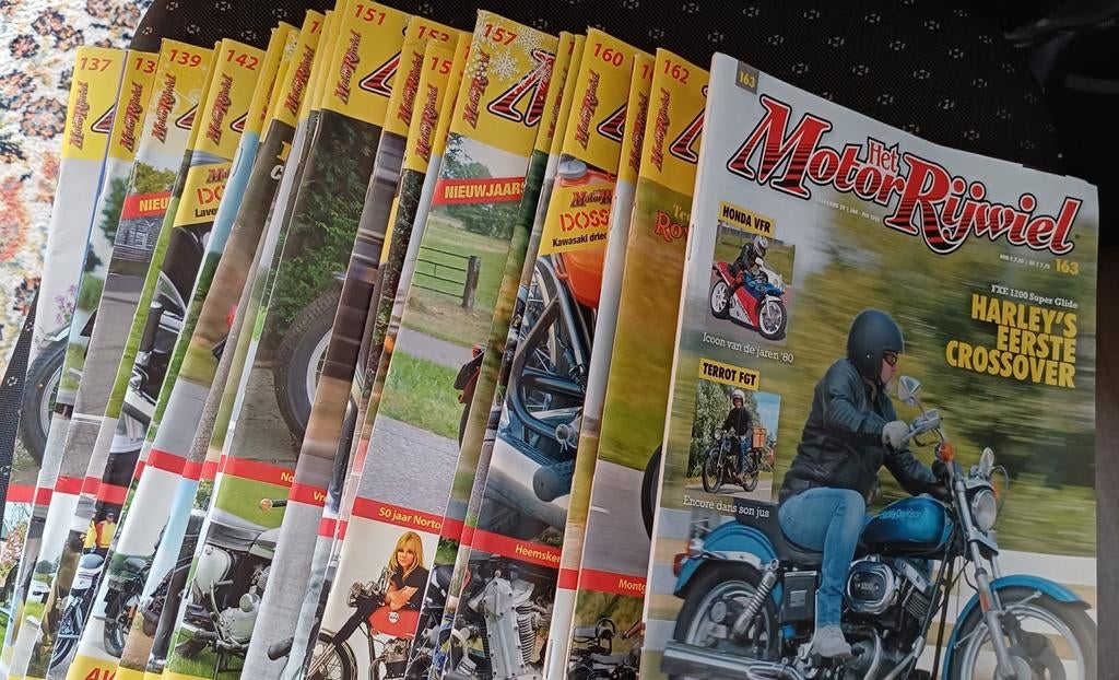 Het Motorrijwiel, Boeken, Motoren, Ophalen