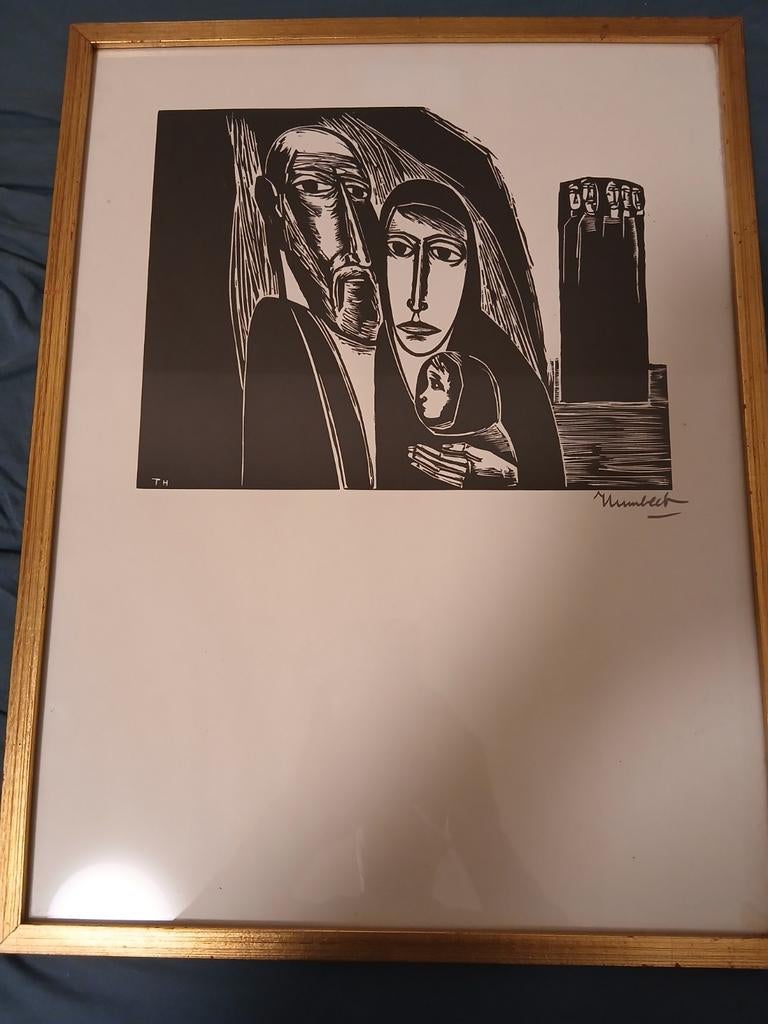 Teo humblet, Antiquités & Art, Art | Lithographies & Sérigraphies, Enlèvement ou Envoi