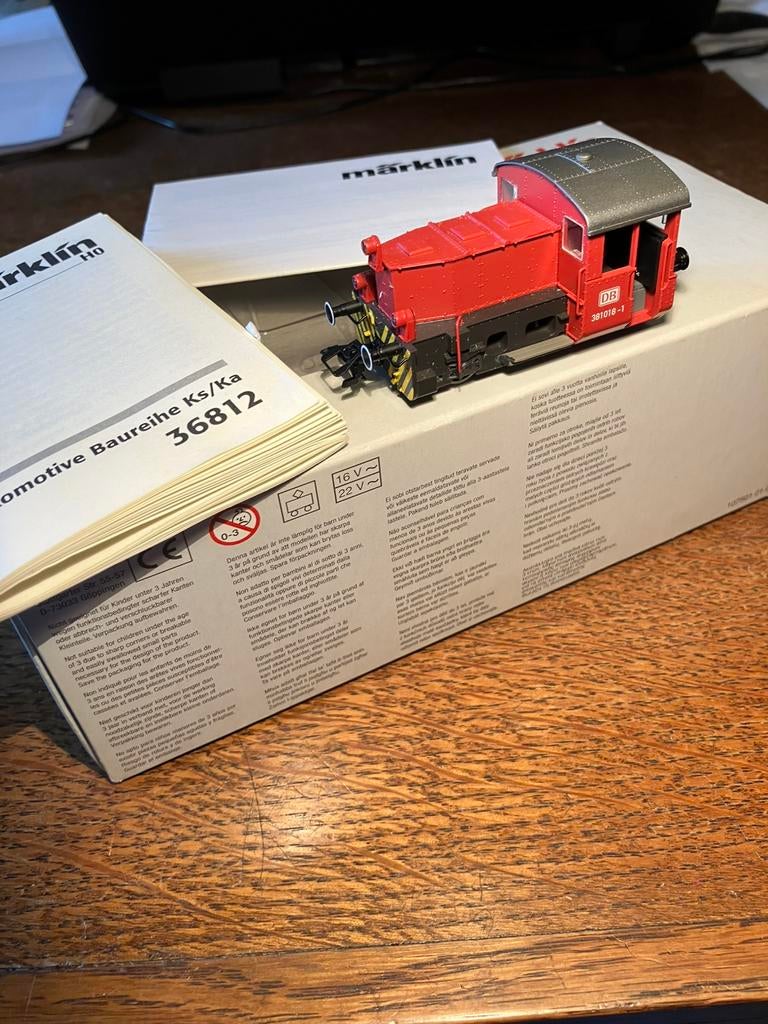 Marklin HO 36812 BR 381 dB AC Digitaal Mint, Wisselstroom, Locomotief, Ophalen of Verzenden, Zo goed als nieuw