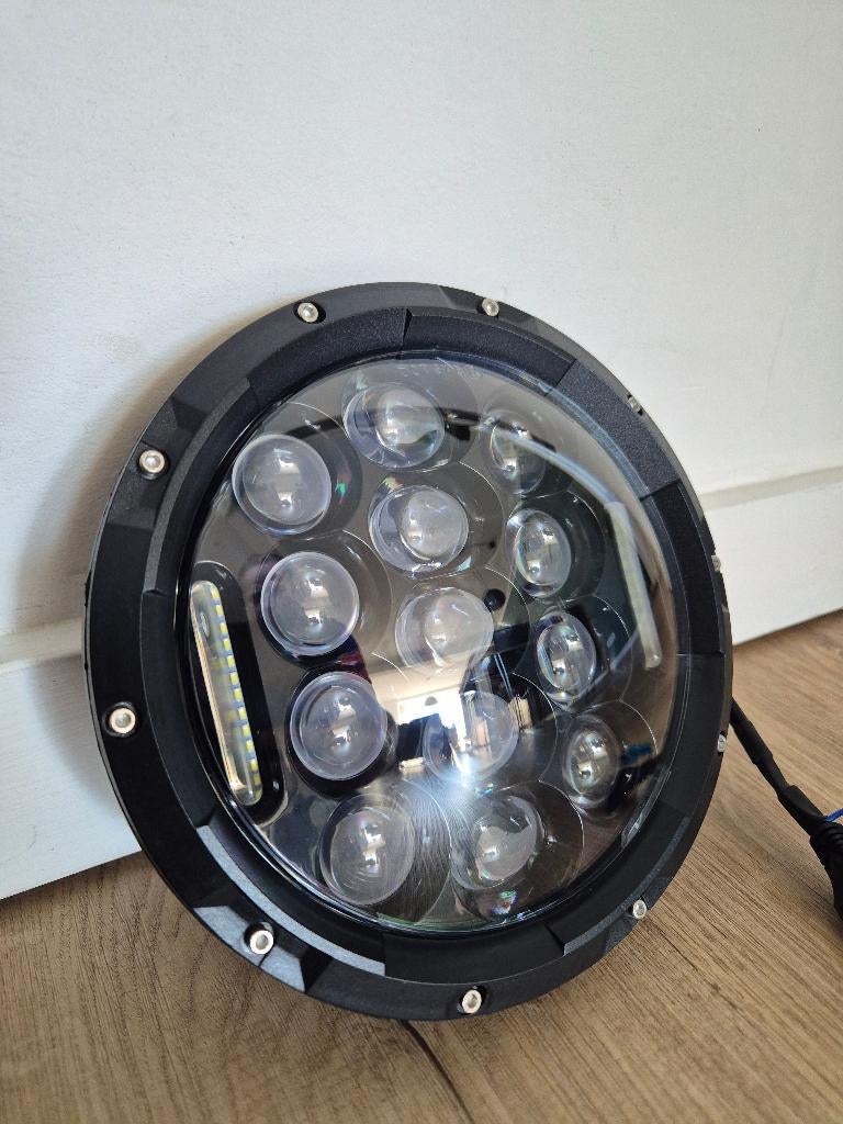 Koplamp lens Harley 7" touring, softtail, fatboy 75w, Motoren, Onderdelen | Harley-Davidson, Nieuw, Ophalen of Verzenden