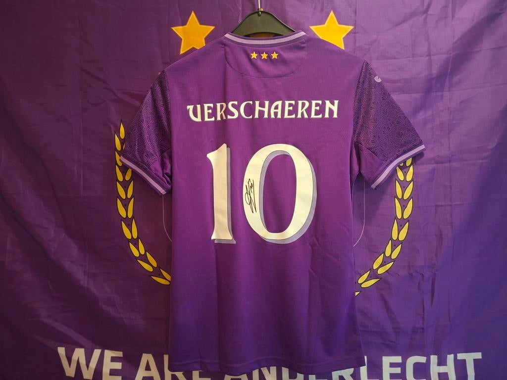 Matchworn Anderlecht Yari Verschaeren, Collections, Articles de Sport & Football, Enlèvement ou Envoi