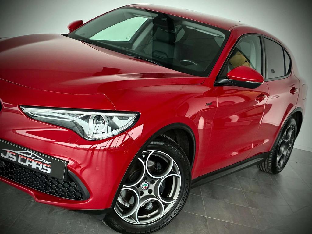 Alfa Romeo Stelvio 2.2 MJD SPORT-1ERPRO-GPS-CUIR-CARPLAY-CAM, Achat, Euro 6, Entreprise, Noir