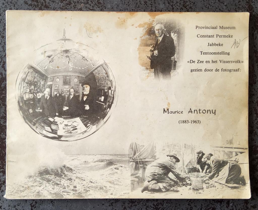 Tentoonstellingscatalogus 1981 Maurice Antony (1883-1963), Antiek en Kunst, Kunst | Tekeningen en Fotografie, Ophalen of Verzenden