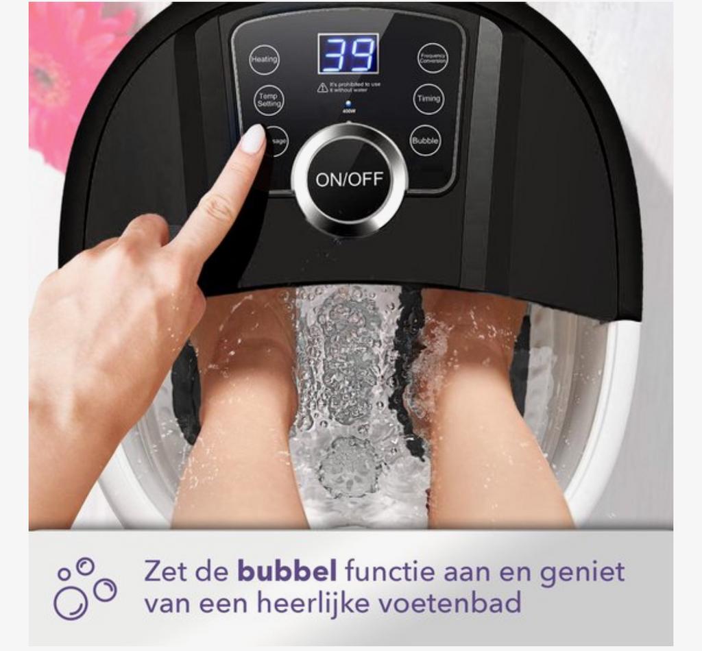 Voetenbad massage, Enlèvement, Comme neuf