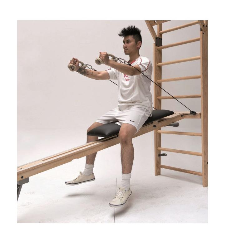 Oefenbank voor klimrek, Ophalen, Zo goed als nieuw