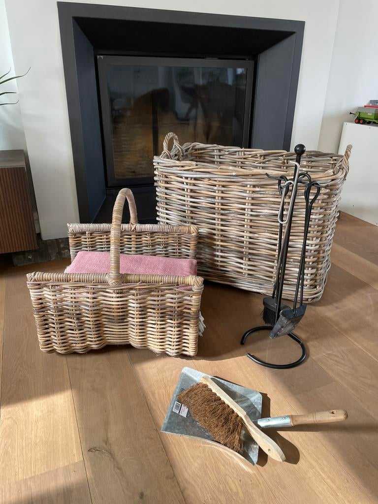 Open haard set, Ophalen, Zo goed als nieuw