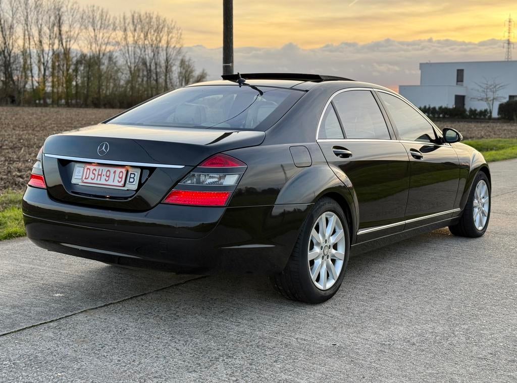 Mercedes-Benz S500 L | 5.5 V8 | 387 PK | Full Option |, Auto's, Mercedes-Benz, Automaat, Leder, 5 zetels, Particulier
