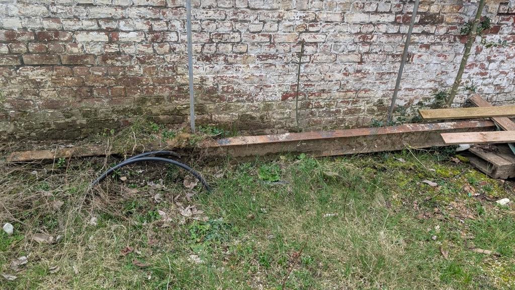 I profiel 383  x 18 x 8.5, Doe-het-zelf en Bouw, Metalen, Ophalen